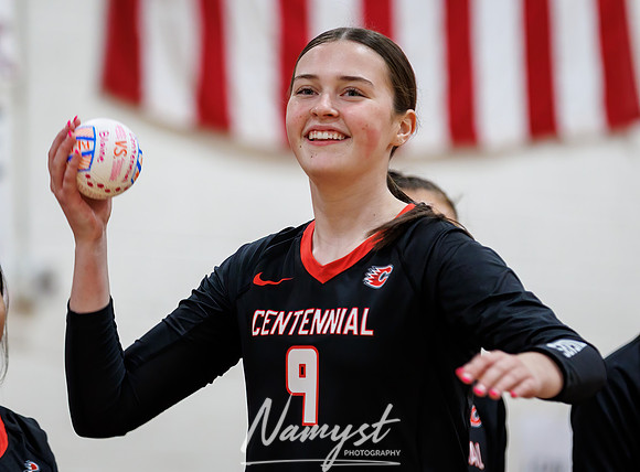 Centennial vs Blaine Girls Varsity Volleyball 18