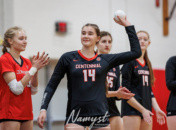 Centennial vs Blaine Girls Varsity Volleyball 21