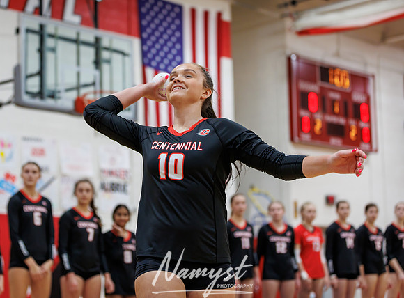 Centennial vs Blaine Girls Varsity Volleyball 20