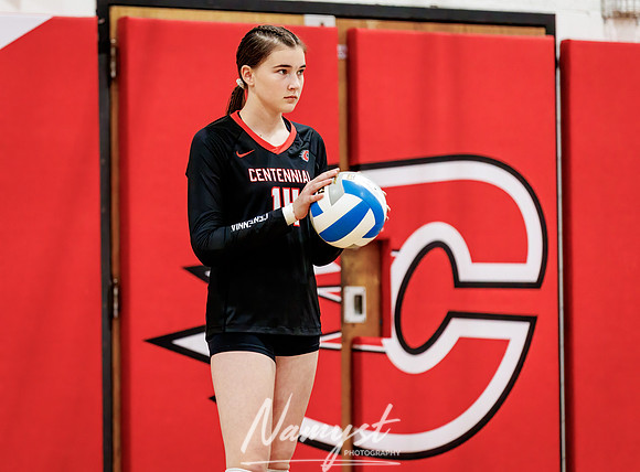 Centennial vs Blaine Girls Varsity Volleyball 25