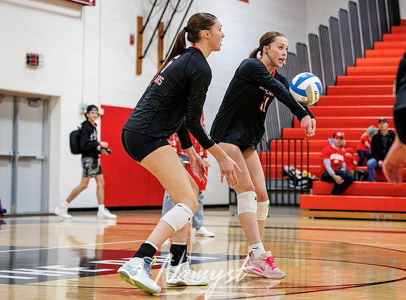 Centennial vs Blaine Girls Varsity Volleyball 32