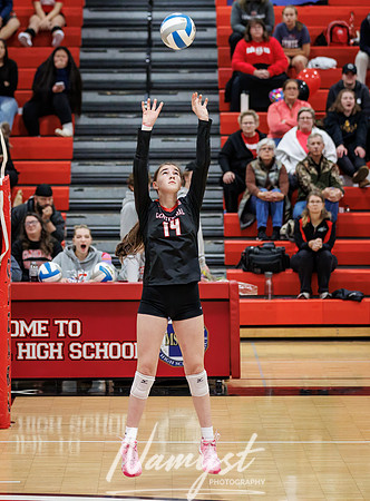 Centennial vs Blaine Girls Varsity Volleyball 33