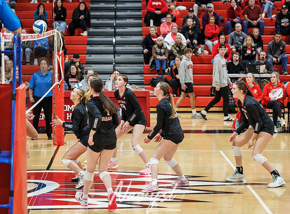 Centennial vs Blaine Girls Varsity Volleyball 37