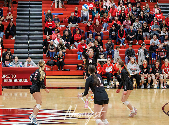 Centennial vs Blaine Girls Varsity Volleyball 38