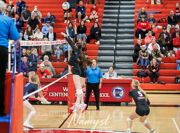 Centennial vs Blaine Girls Varsity Volleyball 41