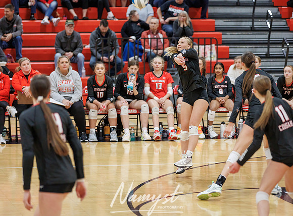 Centennial vs Blaine Girls Varsity Volleyball 48