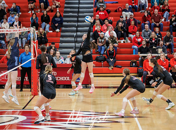 Centennial vs Blaine Girls Varsity Volleyball 50