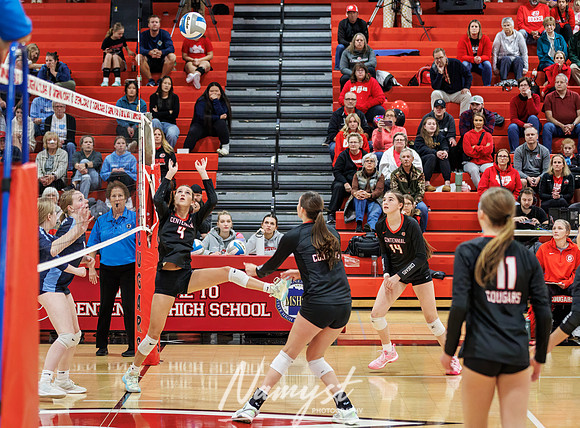 Centennial vs Blaine Girls Varsity Volleyball 62