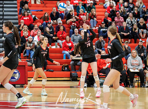 Centennial vs Blaine Girls Varsity Volleyball 74