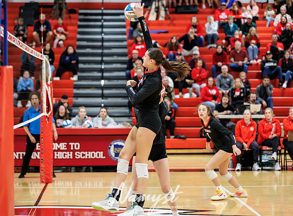 Centennial vs Blaine Girls Varsity Volleyball 76