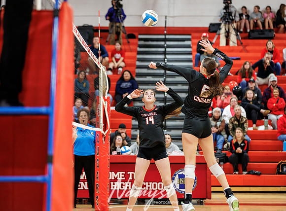 Centennial vs Blaine Girls Varsity Volleyball 78