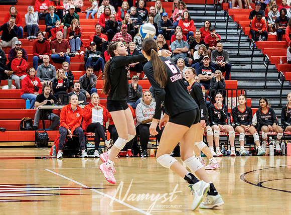 Centennial vs Blaine Girls Varsity Volleyball 84