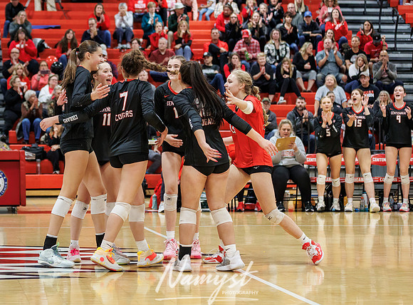 Centennial vs Blaine Girls Varsity Volleyball 85