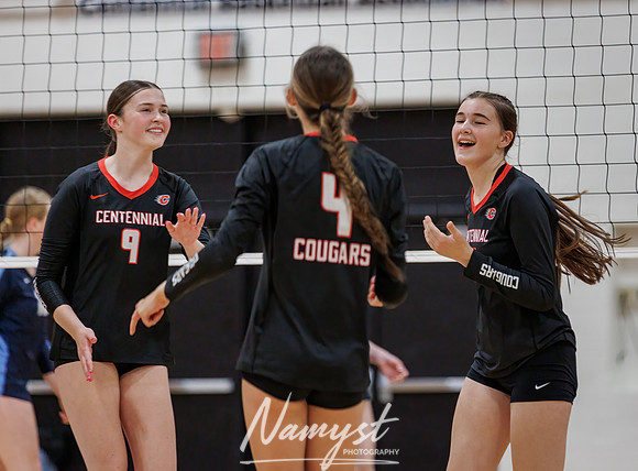 Centennial vs Blaine Girls Varsity Volleyball 95