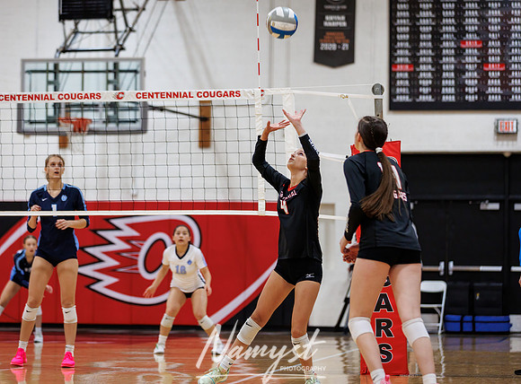 Centennial vs Blaine Girls Varsity Volleyball 101