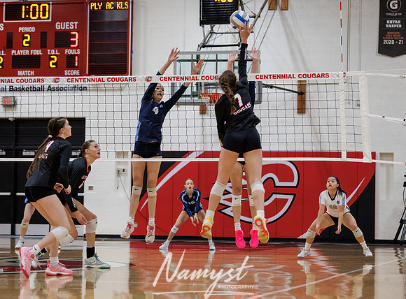 Centennial vs Blaine Girls Varsity Volleyball 104