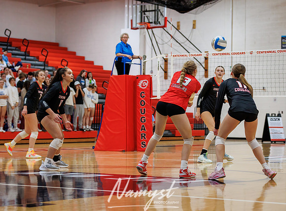 Centennial vs Blaine Girls Varsity Volleyball 107