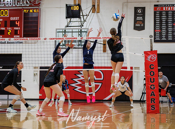 Centennial vs Blaine Girls Varsity Volleyball 108