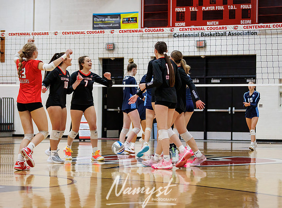 Centennial vs Blaine Girls Varsity Volleyball 110