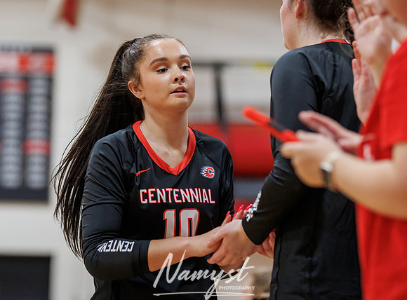 Centennial vs Blaine Girls Varsity Volleyball 111