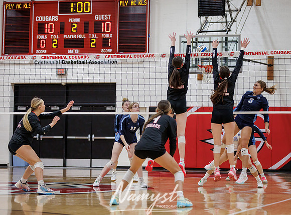 Centennial vs Blaine Girls Varsity Volleyball 121
