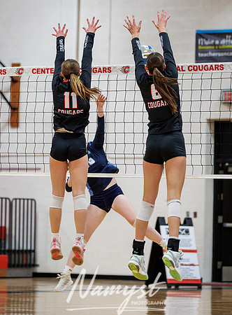 Centennial vs Blaine Girls Varsity Volleyball 123