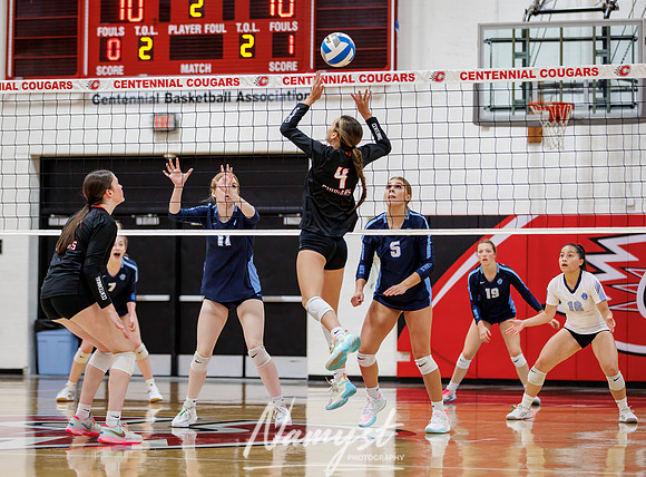 Centennial vs Blaine Girls Varsity Volleyball 122
