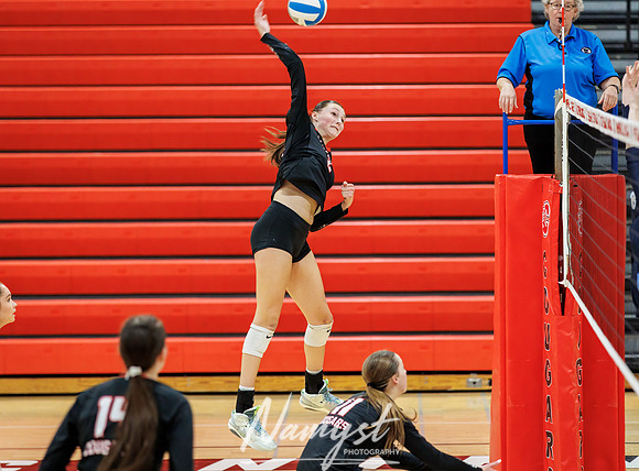 Centennial vs Blaine Girls Varsity Volleyball 143