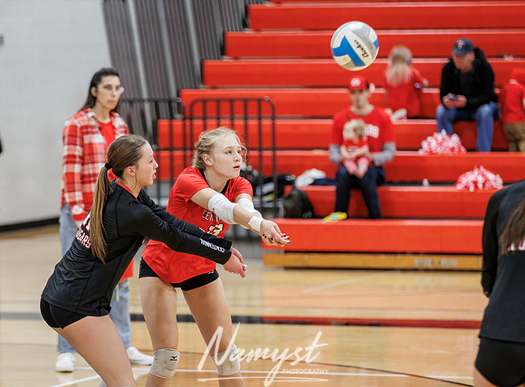 Centennial vs Blaine Girls Varsity Volleyball 144