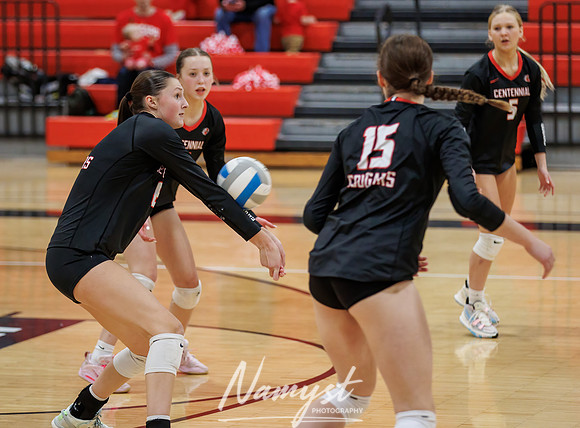 Centennial vs Blaine Girls Varsity Volleyball 145