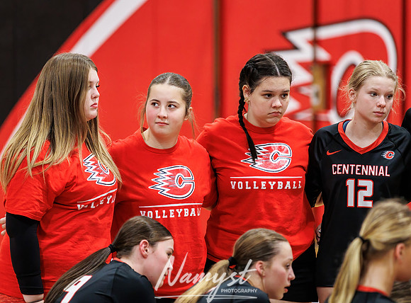 Centennial vs Blaine Girls Varsity Volleyball 153