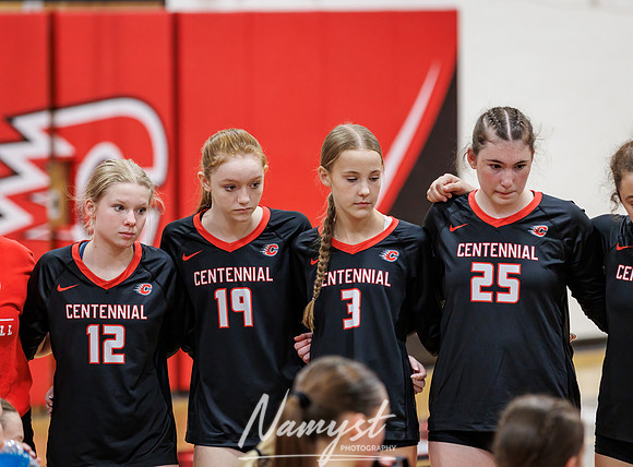 Centennial vs Blaine Girls Varsity Volleyball 154