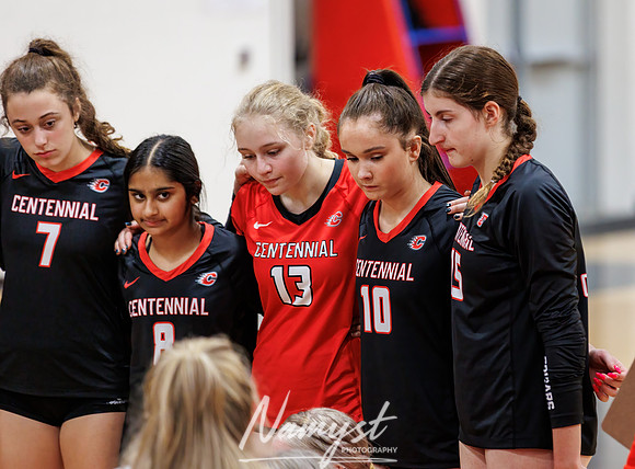 Centennial vs Blaine Girls Varsity Volleyball 157