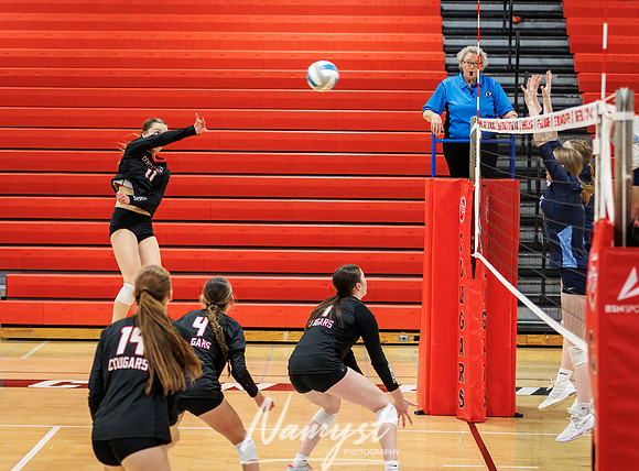Centennial vs Blaine Girls Varsity Volleyball 162