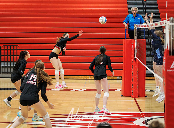 Centennial vs Blaine Girls Varsity Volleyball 164
