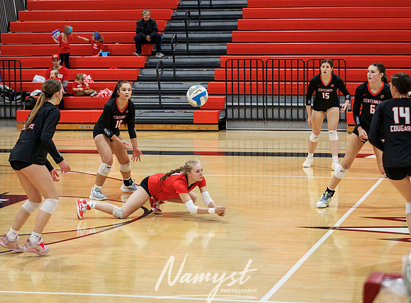 Centennial vs Blaine Girls Varsity Volleyball 171