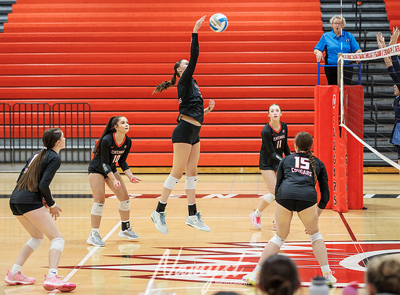 Centennial vs Blaine Girls Varsity Volleyball 169