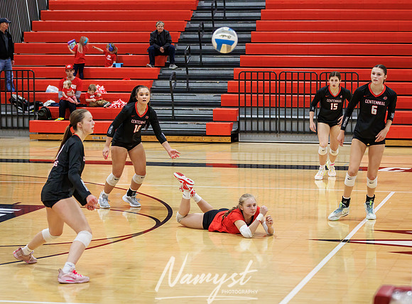 Centennial vs Blaine Girls Varsity Volleyball 173