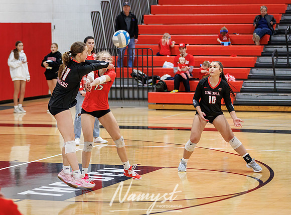 Centennial vs Blaine Girls Varsity Volleyball 174