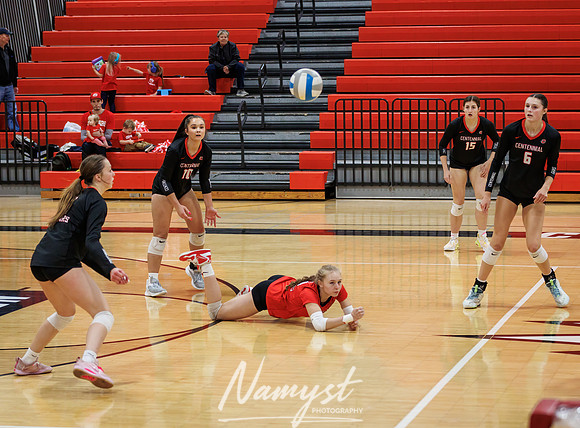 Centennial vs Blaine Girls Varsity Volleyball 172