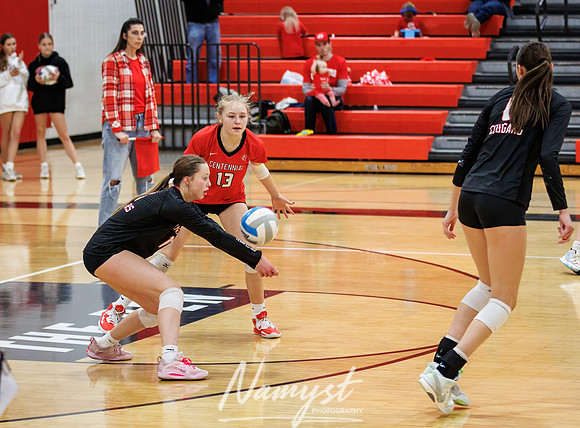 Centennial vs Blaine Girls Varsity Volleyball 177