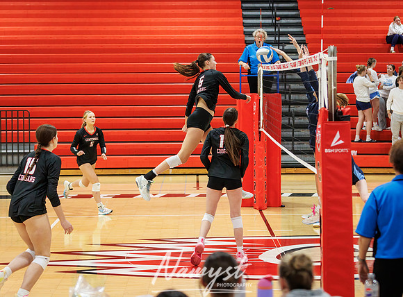 Centennial vs Blaine Girls Varsity Volleyball 179