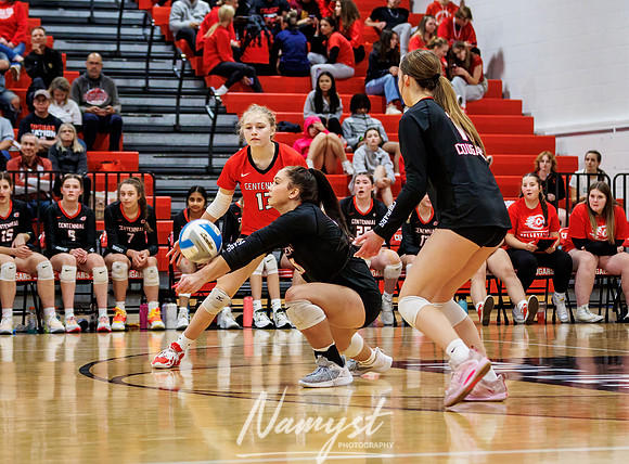 Centennial vs Blaine Girls Varsity Volleyball 183