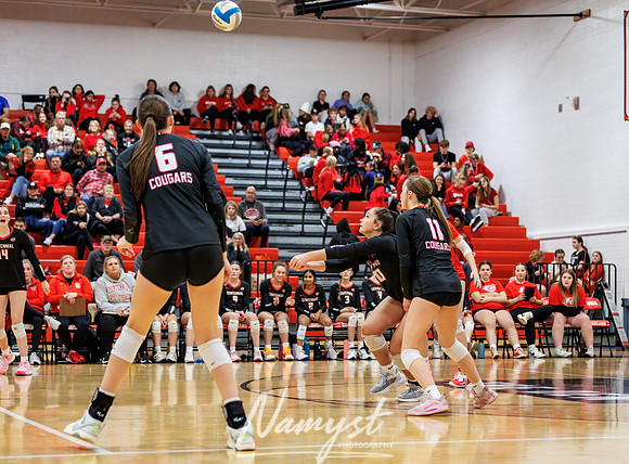 Centennial vs Blaine Girls Varsity Volleyball 187