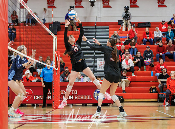 Centennial vs Blaine Girls Varsity Volleyball 193