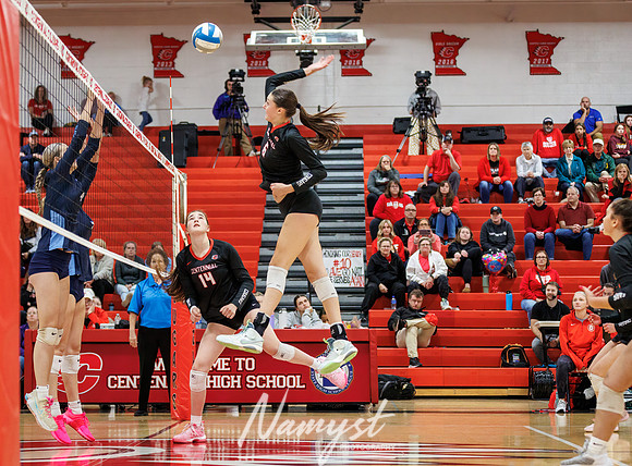 Centennial vs Blaine Girls Varsity Volleyball 195