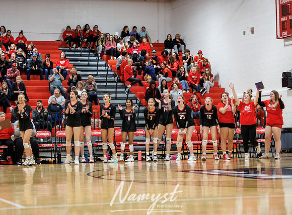 Centennial vs Blaine Girls Varsity Volleyball 197