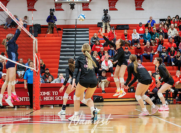 Centennial vs Blaine Girls Varsity Volleyball 199