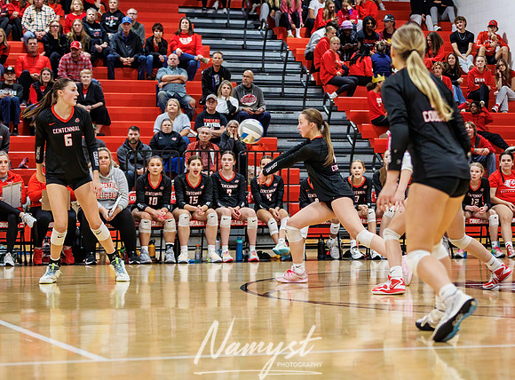 Centennial vs Blaine Girls Varsity Volleyball 202