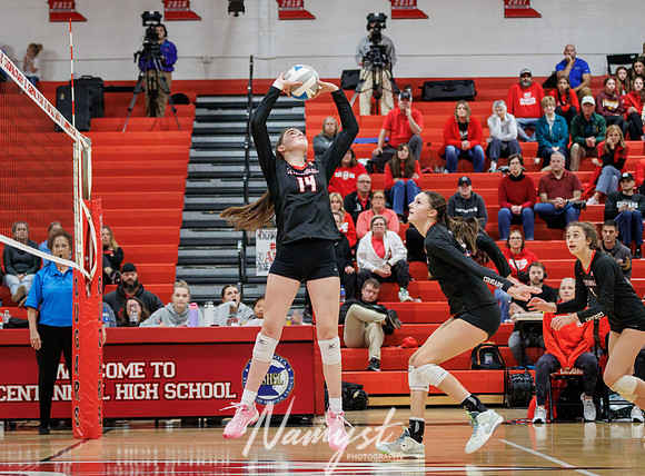 Centennial vs Blaine Girls Varsity Volleyball 203
